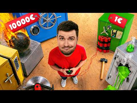 ON OUVRE DES COFFRES-FORTS DE 1€ à 10000€ (le dernier est impossible)  thumbnail