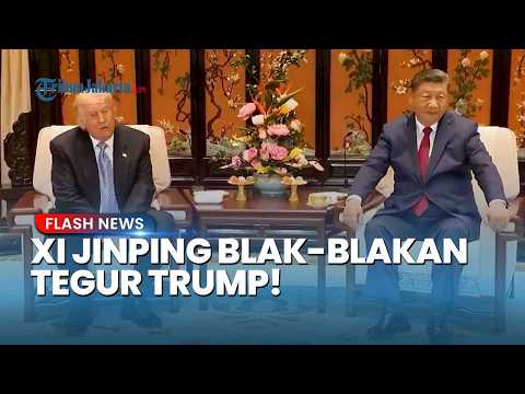 Xi Jinping Blak-blakan Tegur Donald Trump Saat Jamuan Makan Malam, Risiko Hina Tuan Rumah thumbnail