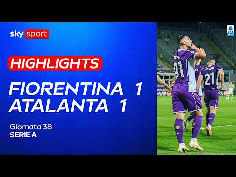 Fiorentina-Atalanta 1-1: gol e highlights | Serie A thumbnail