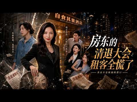 【高清全集】《房东的清退大会，租客全慌了》 #逆袭 #爱情 #甜宠 #反转 #江山 #热门短剧 #drama #爽剧 #AI短剧 thumbnail