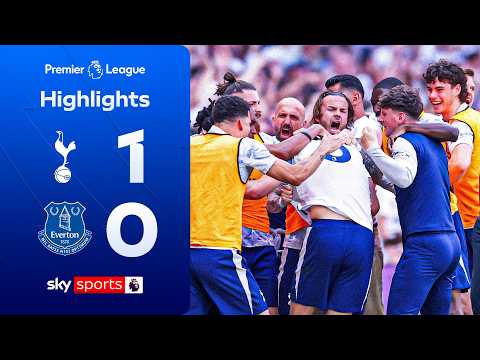 Palhinha SAVES Spurs from relegation! 🤯 | Spurs 1-0 Everton | Premier League Highlights thumbnail