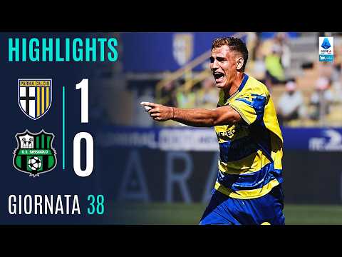 Pellegrino Chiude In Bellezza | PARMA-SASSUOLO 1-0 | HIGHLIGHTS | SERIE A ENILIVE 2025/26 thumbnail