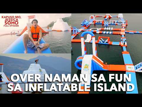 PINAKAMALAKING INFLATABLE ISLAND SA BUONG ASIA? | Kapuso Mo, Jessica Soho thumbnail