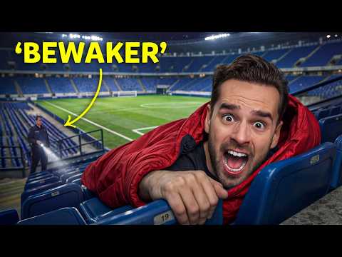 Overnachten In Een Gesloten Voetbalstadion! (Verstoppen) thumbnail