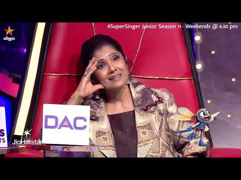 என்ன Match என்ன Team-னே தெரியாம கை தட்டுறாரு.. 🤣 | Super Singer Junior 11 | Episode Promo thumbnail