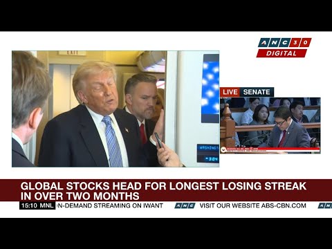 Global stocks head for longest losing streak in over two months | ANC thumbnail