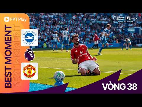 BRUNO FERNANDES LẠI CHIẾM "SPOTLIGHT", KHIẾN CĐV BRIGHTON CÂM LẶNG NGAY TẠI LÃNH ĐỊA | BEST MOMENTS thumbnail