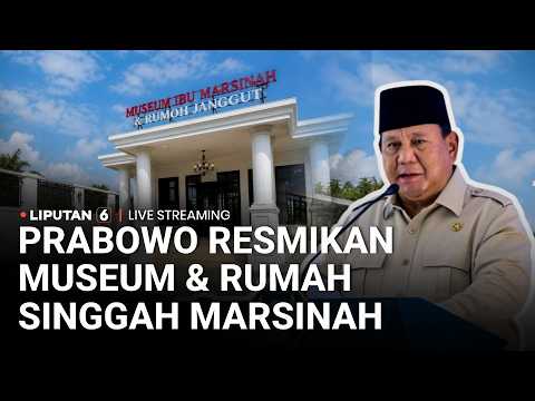 ? LIVE | Presiden Prabowo Resmikan Museum dan Rumah Singgah Marsinah di Nganjuk, Jawa Timur thumbnail