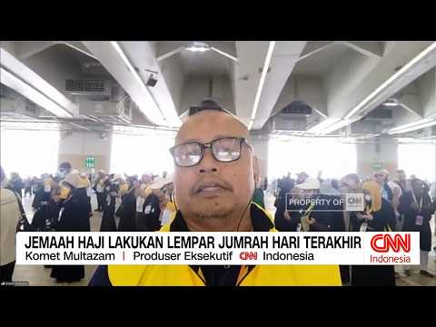 Jemaah Haji Lakukan Lempar Jumrah Hari Terakhir thumbnail