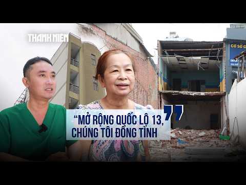 Mở rộng quốc lộ 13: Căn nhà 5 tầng bị cắt một phần, chủ nhà vẫn vui vẻ vì lý do này thumbnail