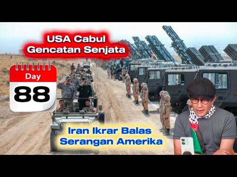 USA Cabuli Gencatan Senjata - Serang Kharg & Larak Island - Iran Ikrar Balas Serangan Amerika thumbnail