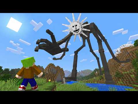 Minecraft 存在精神異常的恐怖怪物『太陽巨人』麥塊世界生存 【The Sun Man】 thumbnail