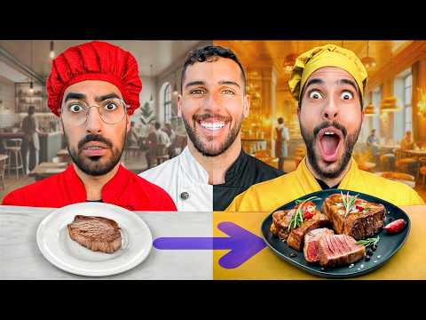 حولنا اكلات شعبية إلى اطباق فخمة👨‍🍳👅 (واااو) thumbnail