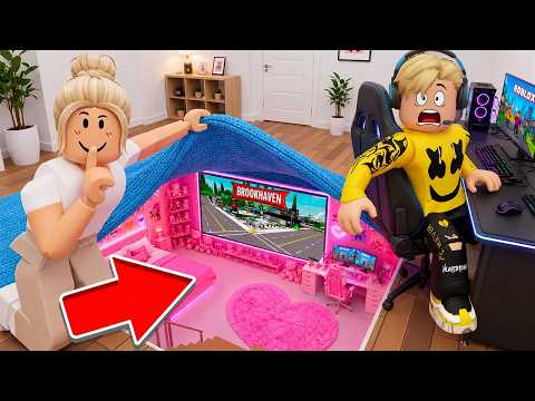 فيلم روبلوكس :  أختي خلت بابا يكرهني بسبب الألعاب…🎮 واكتشفت عندها غرفة Gaming سرية 😨 thumbnail