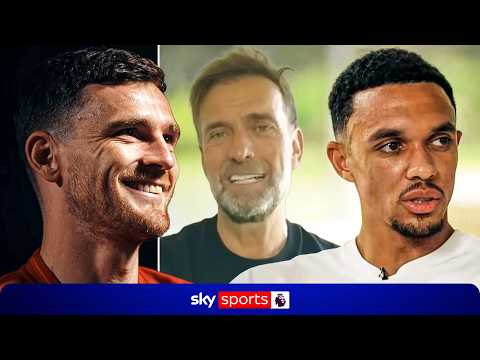 Andy Robertson's emotional response to LEGENDS praising his Liverpool career thumbnail