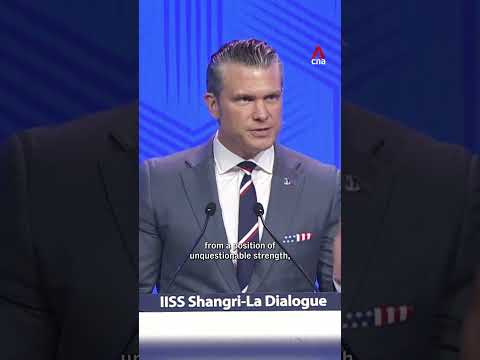 Shangri-La Dialogue 2026: Rightful alarm regarding China's historic military build-up: Hegseth thumbnail