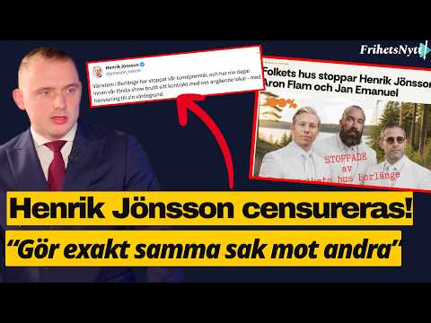 Henrik Jönsson censureras av S - gör exakt samma sak mot FrihetsNytt! thumbnail