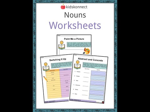 Kumon Worksheet About Nouns thumbnail