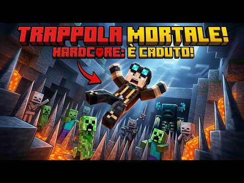 LYON È CADUTO IN UNA TRAPPOLA E... MINECRAFT HARDCORE IN LIVE CON I MIEI AMICI! thumbnail