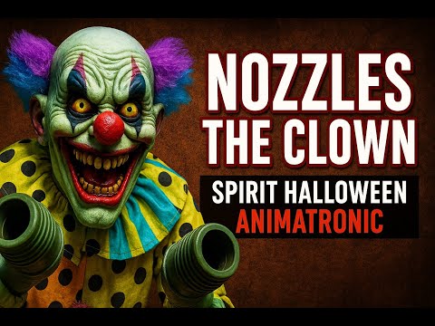 Nozzles the Clown Spirit Halloween Animatronic thumbnail