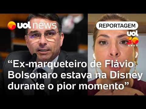 Ex-marqueteiro de Flávio Bolsonaro estava na Disney durante crise envolvendo Vorcaro | Daniela Lima thumbnail
