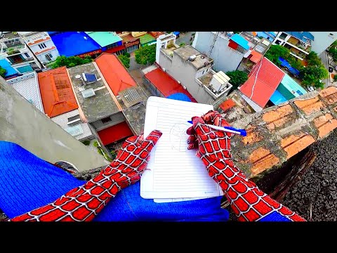 SPIDER-MAN IN REAL LIFE (Episode 3) | Spiderman Helps Homeless People   (Action POV Parkour) 2025 thumbnail