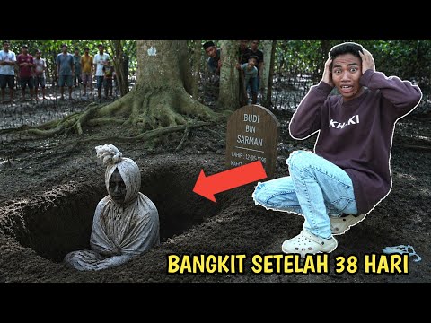 VIRAL!! JEN4ZAHBANGKIT DARI KUBUR SETELAH 38 HARI?😱BERUBAH JADI POCONG?? | Mikael TubeHD thumbnail