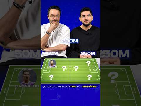 Qui aura le MEILLEUR TRIO OFFENSIF ? ?⚽️ #footballshorts #ucl #cr7 thumbnail