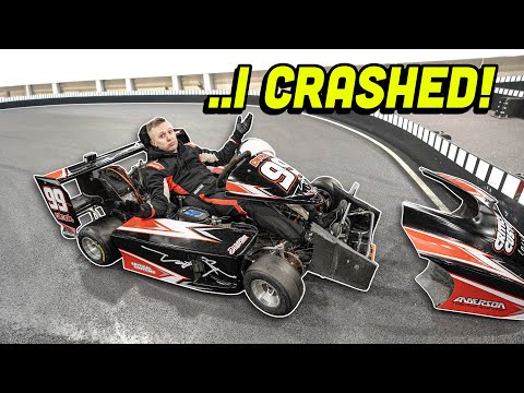 I Raced a YouTube Hater - and Crashed the STARK Kart! thumbnail