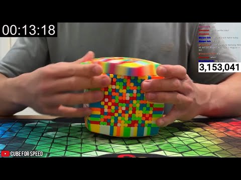 17x17 Rubik’s Cube Solving LIVE! thumbnail