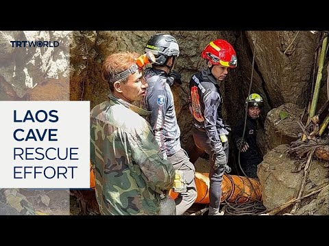 Rescue teams race to reach villagers trapped in Laos cave thumbnail