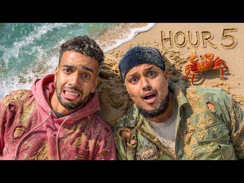 We Survived 24 Hours On An Island thumbnail