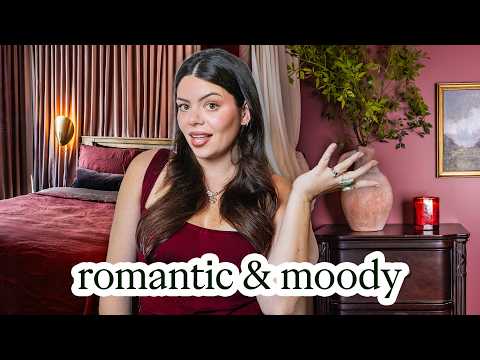 EXTREME cozy bedroom makeover | color-drenching & curtain hack thumbnail