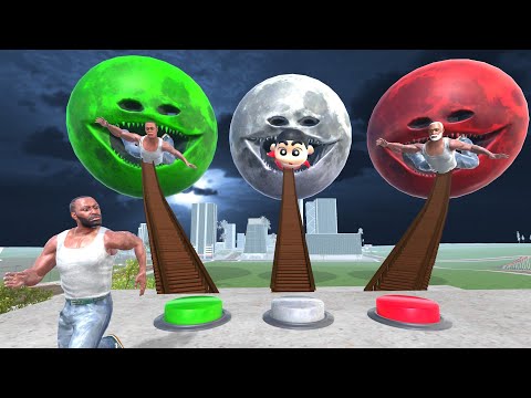 Franklin Found Colourful Mystery Moon In Indian Bikes Driving 3D!  thumbnail