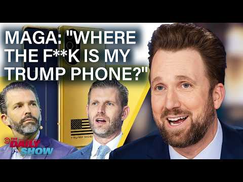 MAGA Rages Over Missing Trump Phones & POTUS Heads to China with Elon and the Boys | The Daily Show thumbnail