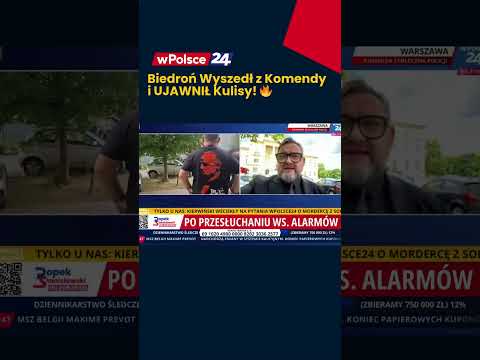 Wojciech Biedroń po Przesłuchaniu! Ujawnił Kulisy Akcji Policji thumbnail