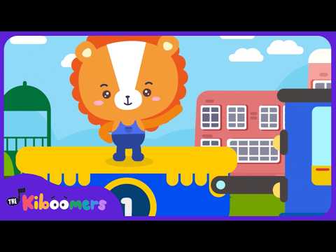 🚂Count to 20 Animals | Choo Choo Train Song | The Kiboomers thumbnail