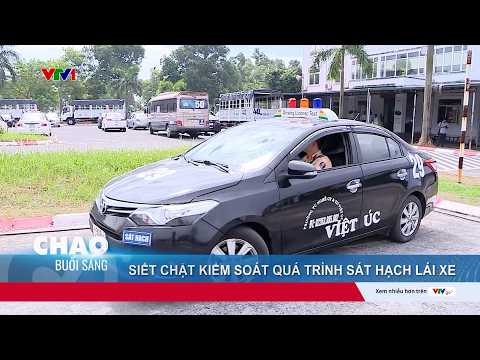 Phát hiện nhiều trường hợp gian lận, Cảnh sát giao thông siết chặt sát hạch lái xe | VTV24 thumbnail