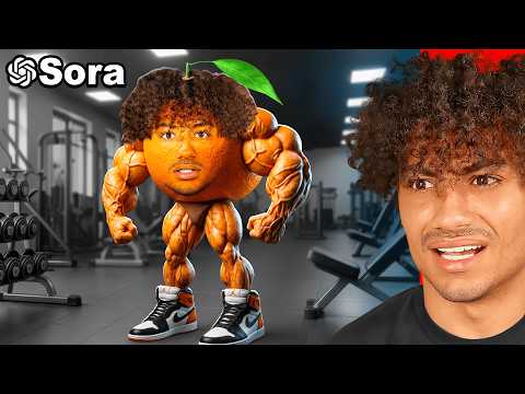 Reacting To My OWN AI VIDEOS.. thumbnail
