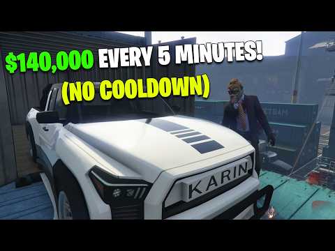 DO THIS NOW! The Car Wash is INSANE This Week ($140,000 every 5 minutes) | GTA Online thumbnail