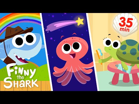 Fun Finny The Shark Songs | Children’s Music | Cartoon For Kids thumbnail