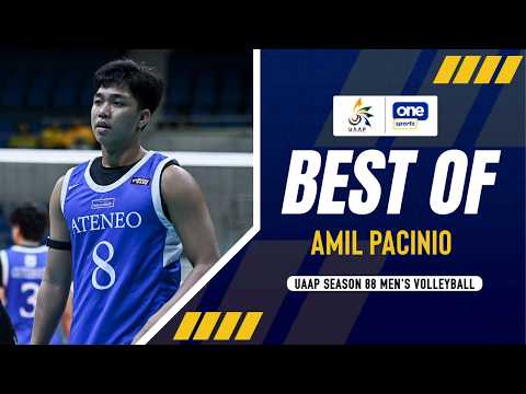 Amil Pacinio’s POWERFUL CAMPAIGN for Ateneo | UAAP SEASON 88 MEN’S VOLLEYBALL TOURNAMENT thumbnail