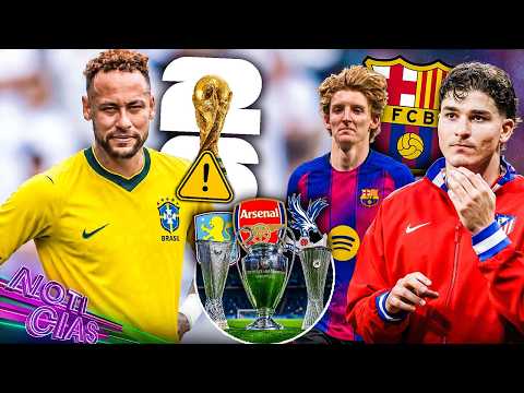 ¡Peligra el Mundial de Neymar! | Premier domina en Europa | Gordon es culé; ¿qué pasa con Julián? thumbnail