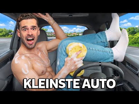 24 Uur Overleven In De Kleinste Auto! 😱 thumbnail
