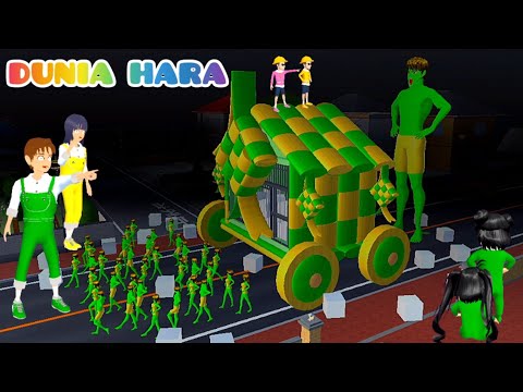 Yuta Kaget Ketemu Rumah KETUPAT Beroda Keliling Kampung ? | Lontong Raksasa Bertebaran thumbnail