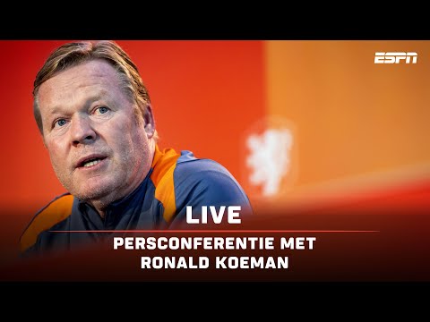 🎙️ WK-SELECTIE ORANJE! Ronald KOEMAN licht keuzes toe 🇳🇱 | Persconferentie Nederlands elftal thumbnail