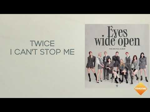 TWICE "I CAN'T STOP ME" Lyrics (easy lyrics) thumbnail