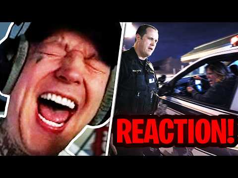SIE KLAUT DAS POLIZEIAUTO!😂 Craziest Police Videos on the Internet🚓 MontanaBlack Reaktion thumbnail