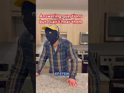 Answering questions but I can’t hear them #challenge #couple #couplechallenge #couplecomedy #biker thumbnail