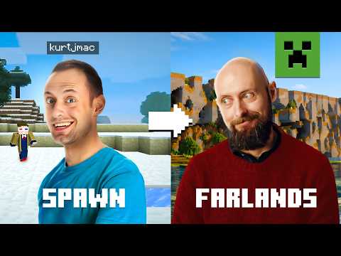 He Walked in Minecraft for 14 YEARS thumbnail